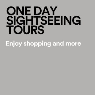 ONE DAY SIGHTSEEING TOURS Enjoy shopping and more